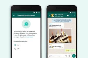 New Update: WhatsApp launched new disappearing message options