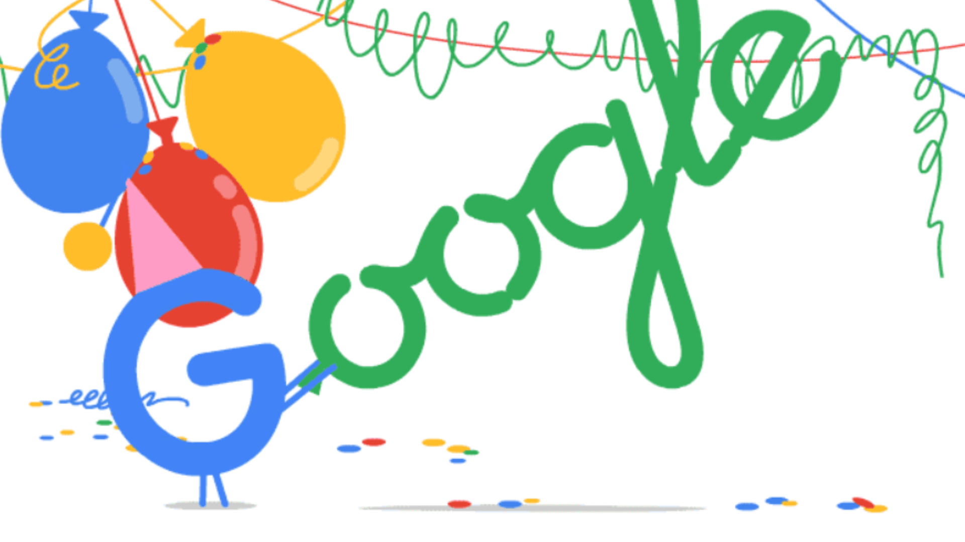 Commemorating 20 years of Google