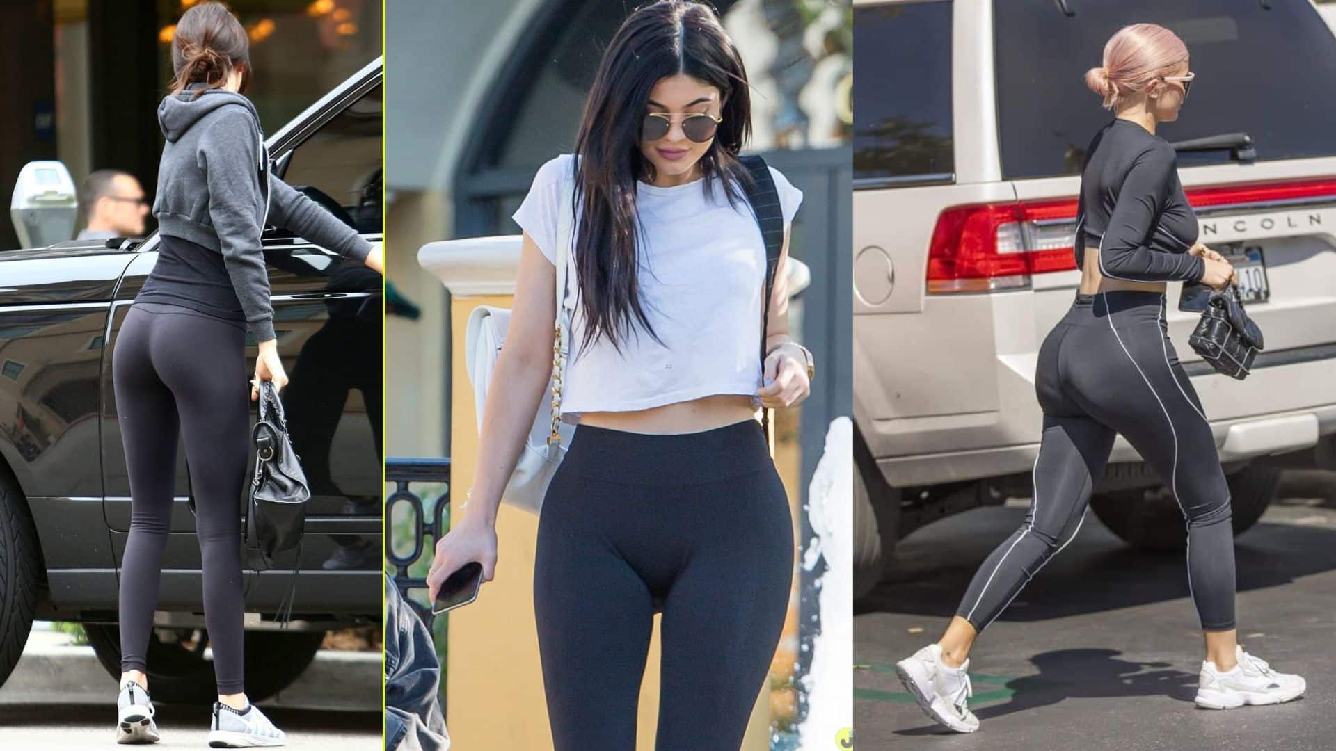 Kylie Jenner En Ateşli Yoga Pantolonuyla