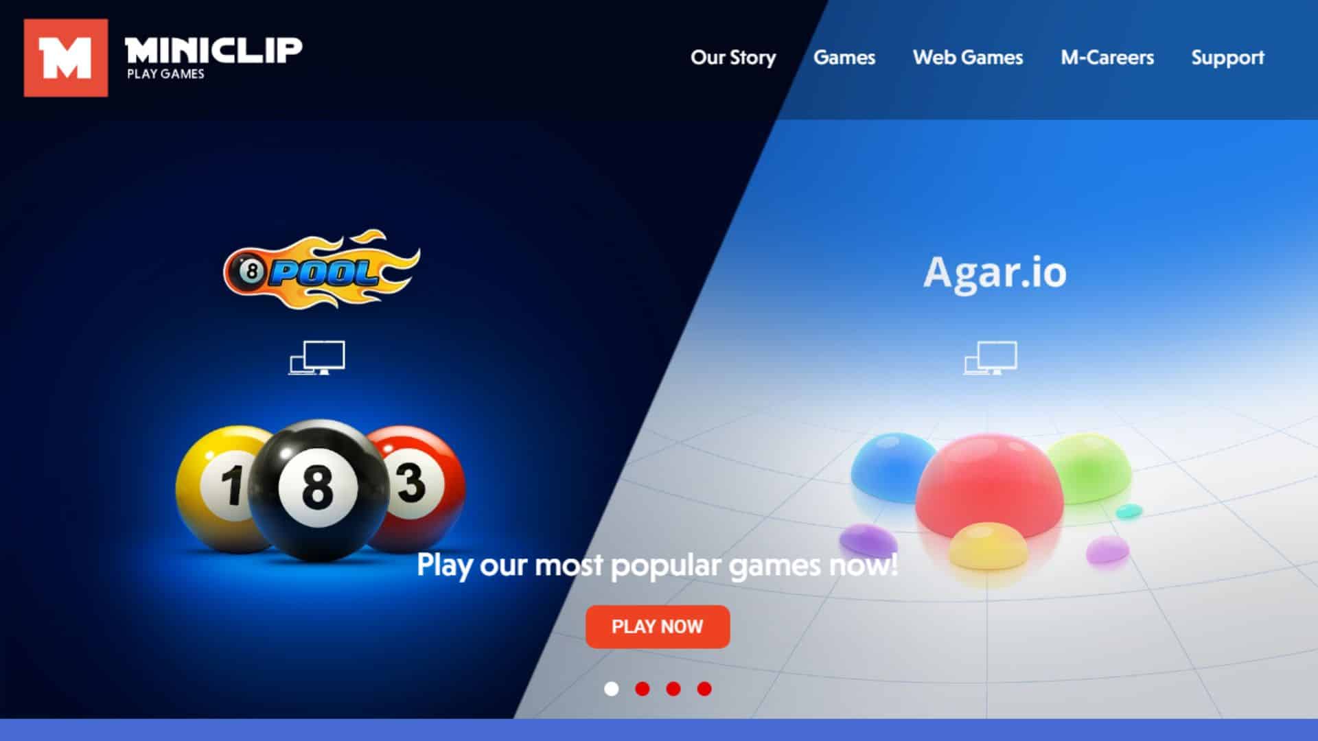 MiniClip Popular Game Website