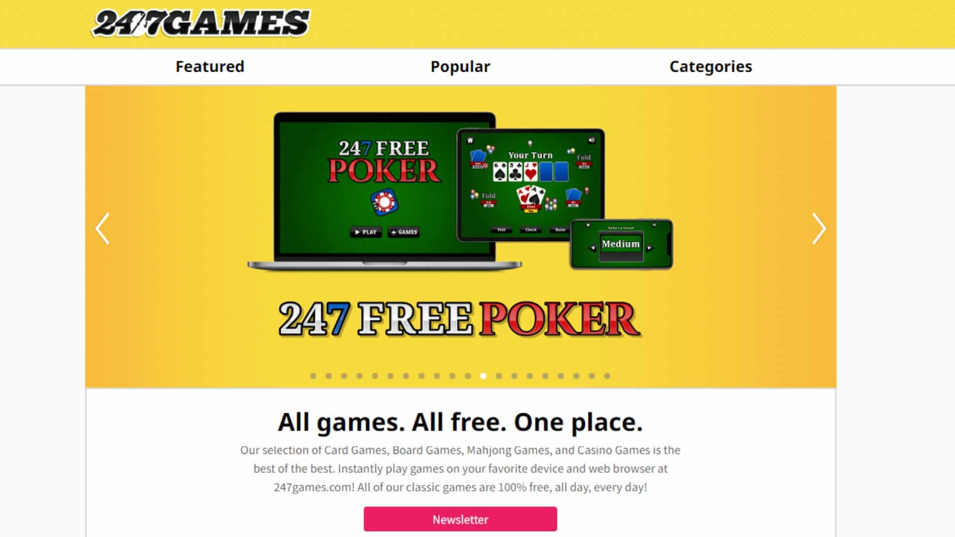247 Oyunlar Popüler Oyun Web Sitesi