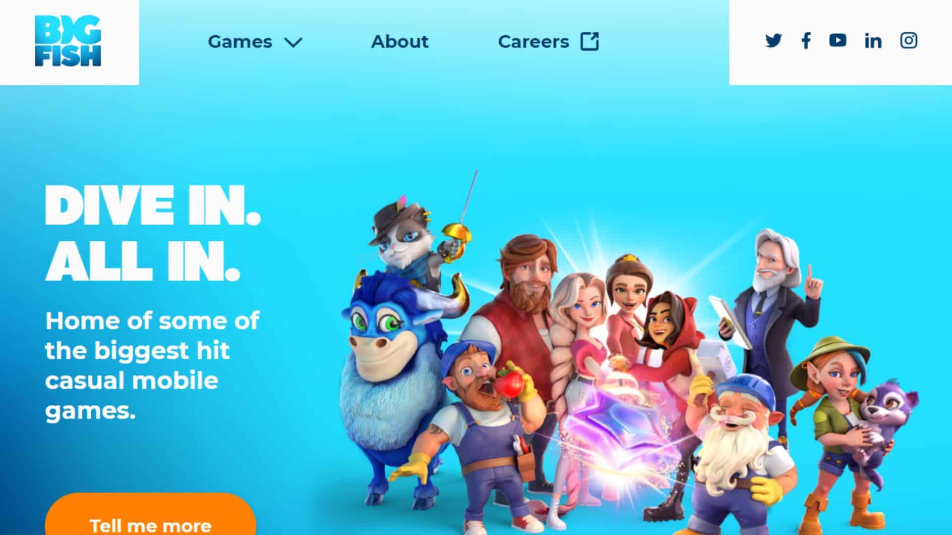 Big Fish Games Popular Game Website