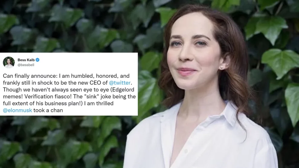 Comedy Writer Bess Kalb Takes a Comic Dig at the Twitter CEO
