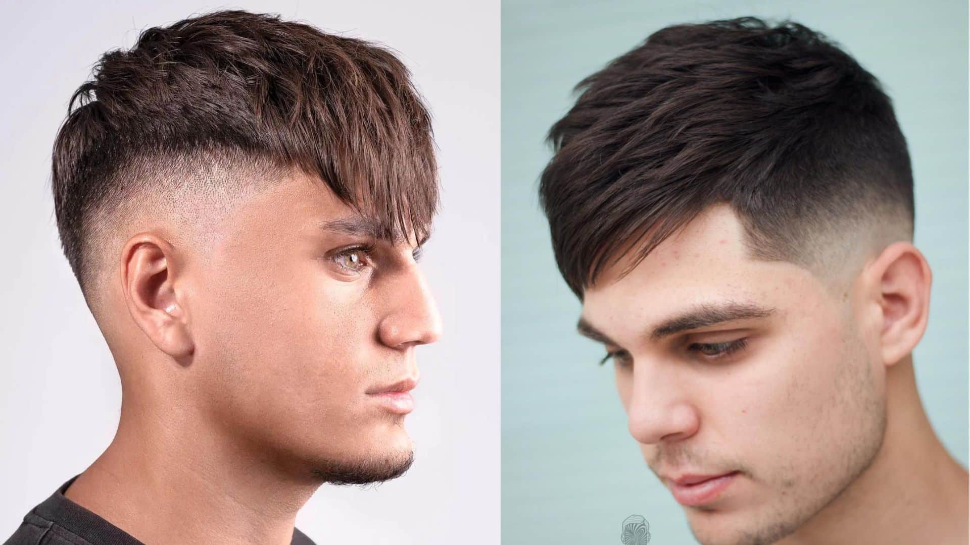 Angular Fringe Hairstyle Popular Celebrity Hairstyles for Men