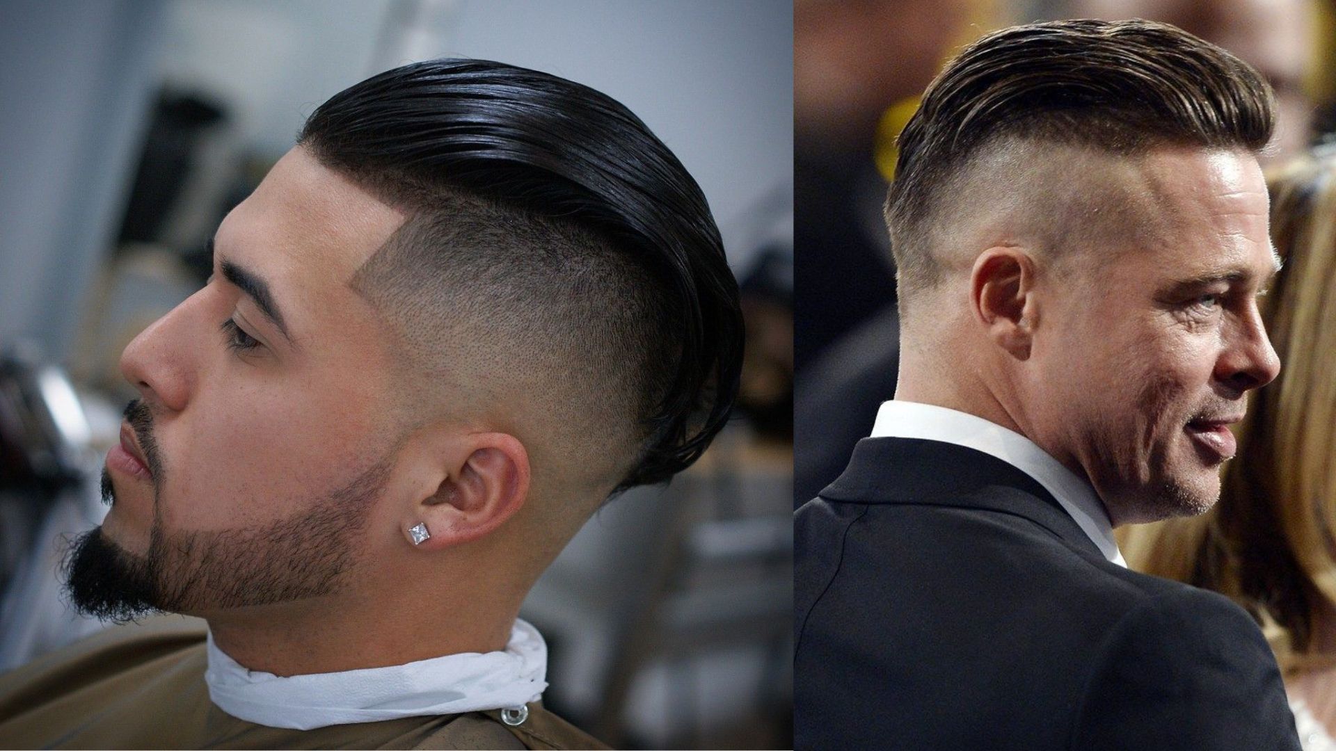 Slicked-Back Faux Hawk Hairstyle Popular Celebrity Hairstyles for Men