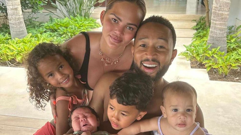 John Legend and Chrissy Teigen Create Precious Memories on Their First Family Vacation as a Family of Six