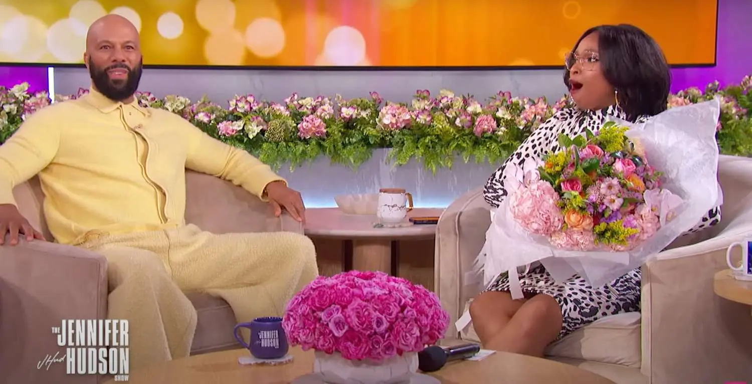 Common Teases Rumored Girlfriend Jennifer Hudson On Her Show