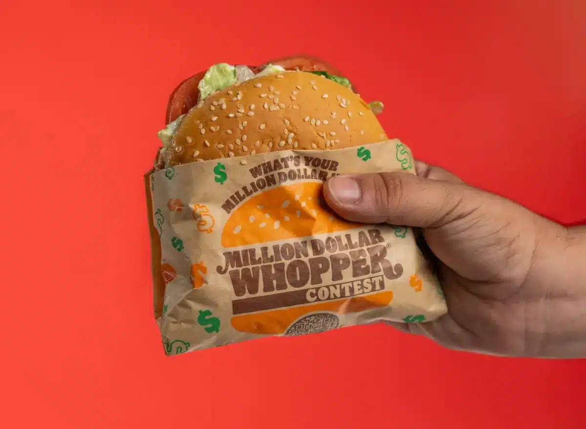 Burger King To Award $1 Million to Design Its Next Whopper