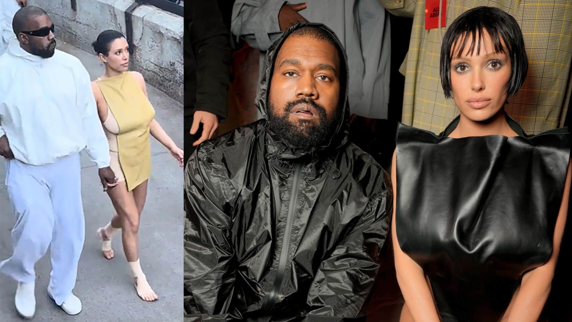 Bianca Censori Walks Barefoot With Husband Kanye West In Disneyland