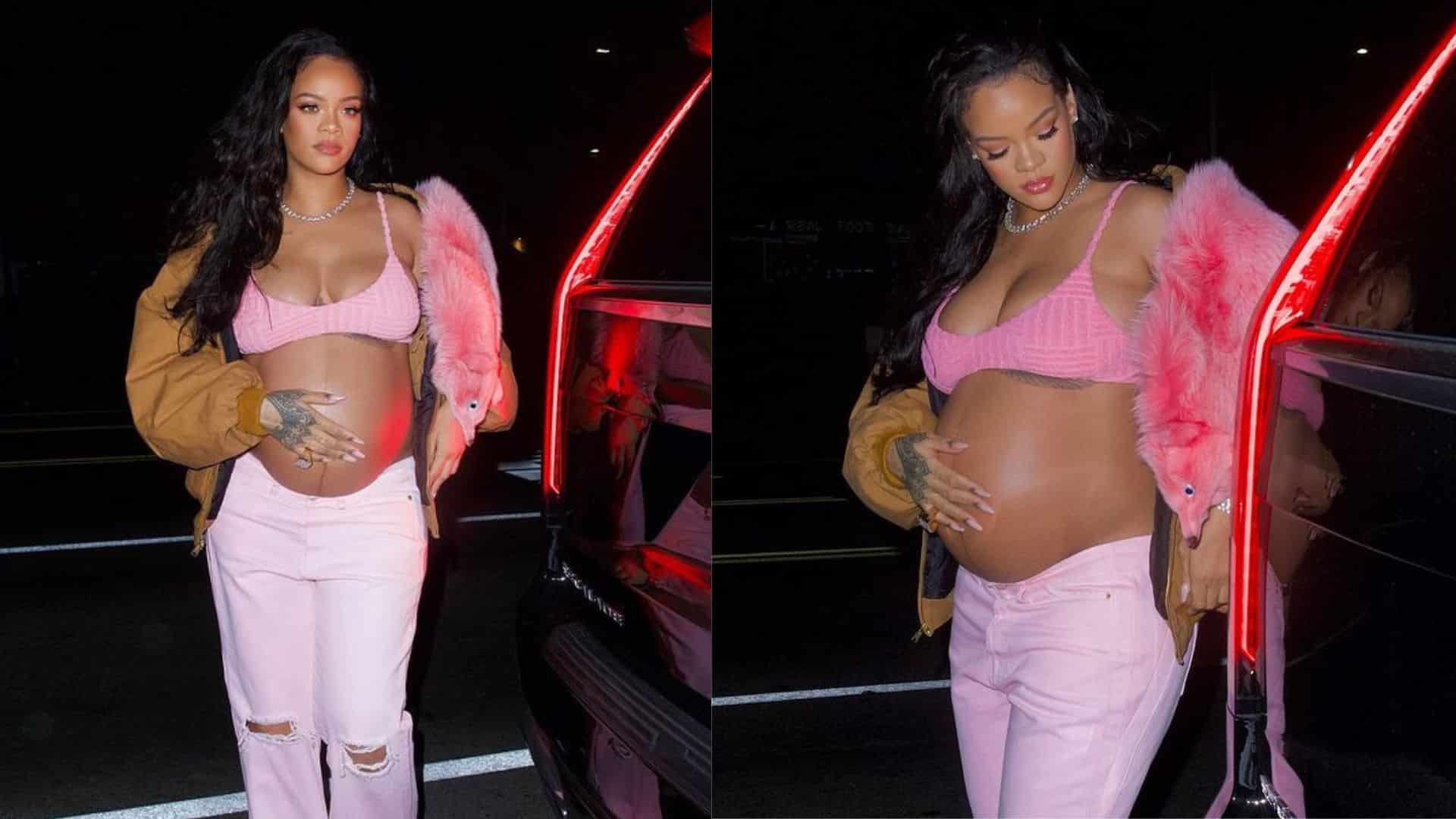Rihanna Denies Being Pregnant With Her Third Baby