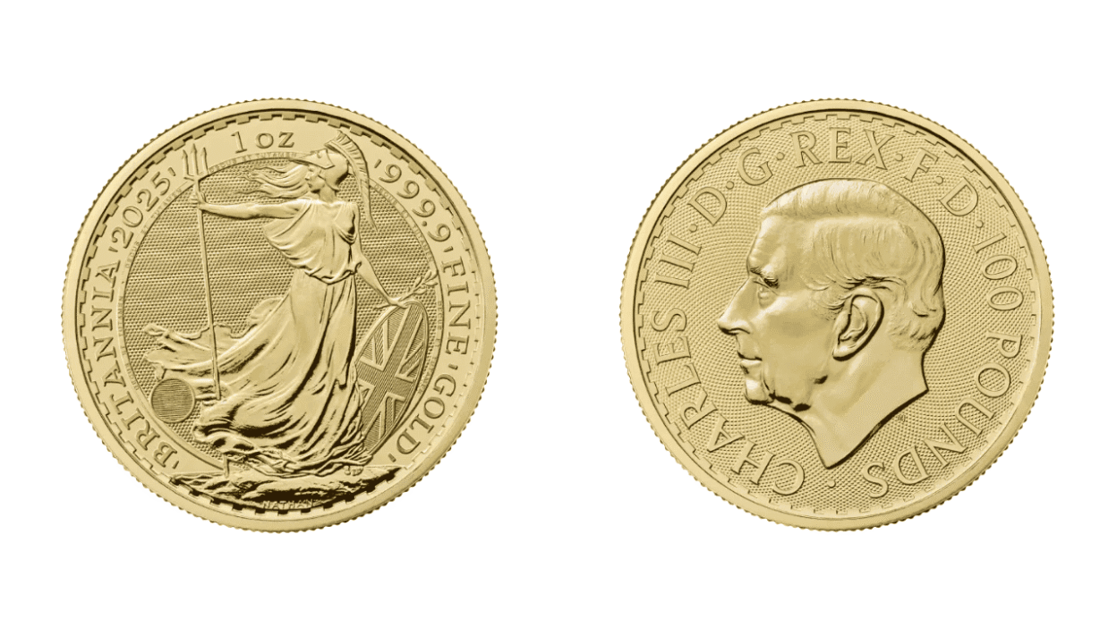 1 Troy Ounce Gold Krugerrand Coin 2025 vs. Britannia 2025:
