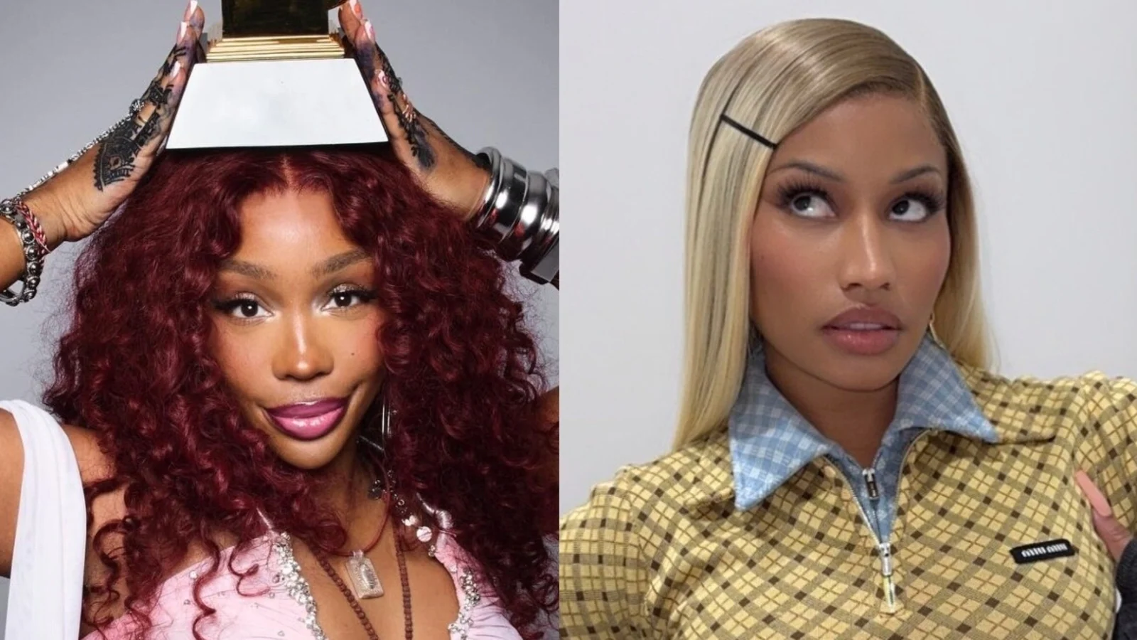 Nicki Minaj and SZA Engage in Dispute Over ROC Allegations: X Marks the Drama
